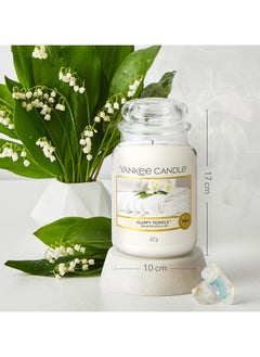 YANKEE CANDLE Fluffy Towels Candle Jar 623 G  - Image 4