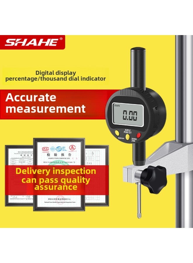 Sanhe Digital Display Dial Indicator Dial Indicator High Precision 0.0010-12.7mm25.4 50 Height Meter Measuring Instrument-Color:6-on Digital Display Dial Indicator 0-25.4mm - Image 2