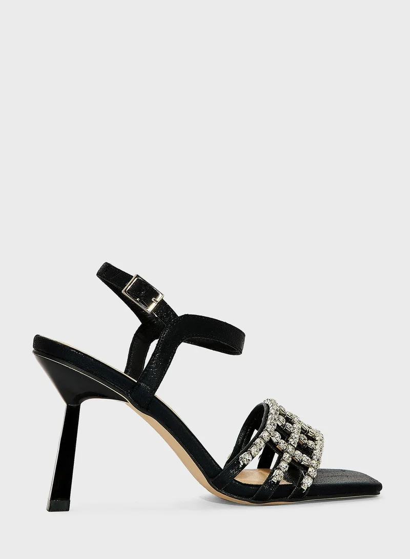 MENBUR Ankle Strap High Heel Sandals
