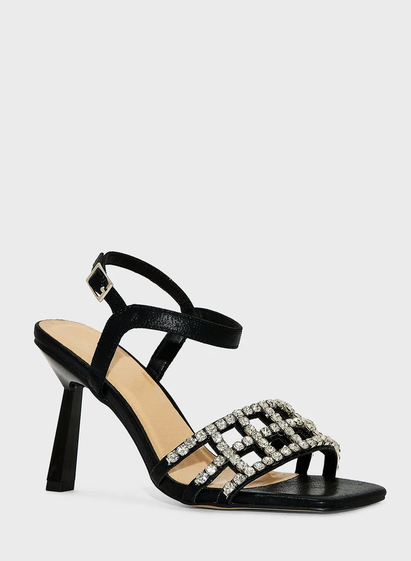 MENBUR Ankle Strap High Heel Sandals