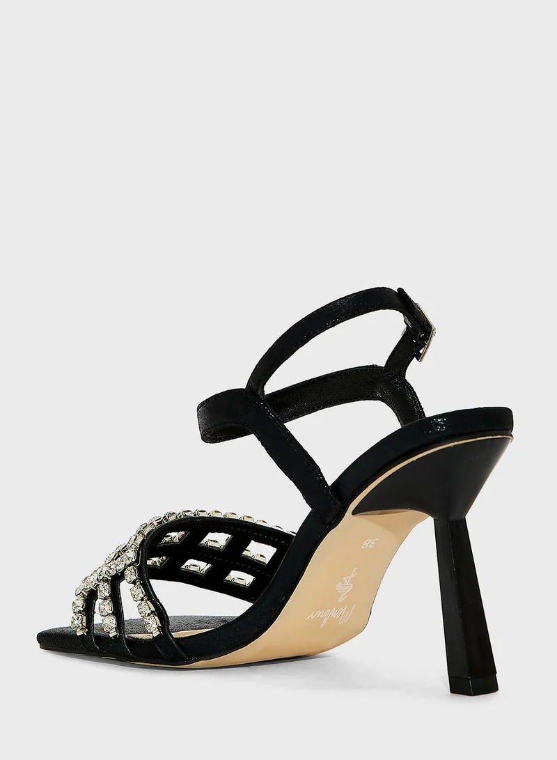 MENBUR Ankle Strap High Heel Sandals