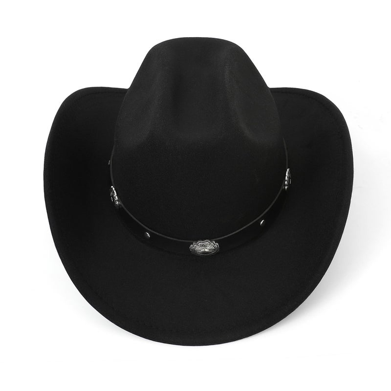 CXQRR Glitter Silver Black Cowboy Hats for Women - Western Sparkly Rhinestone Cowgirl Hat for Ladies - Image 2
