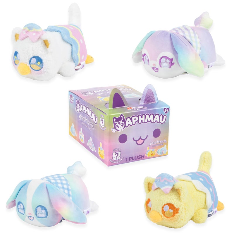 Aphmau 6â€ MeeMeow Mystery Plush â€“ Easter; YouTube Gaming Channel, Blind Box, 1 of 4 Possible Easter MeeMeows, Official Aphmau Merch - Image 1