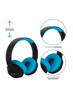 Altec Lansing Kid Safe Noise Cancelling Wireless Headphones 30 Hours Play Time, 85dB Volume Limit, Foldable Design, Powerful Sound, Active Noise Cancellation, Splash resistant IPX4, Blue  - Image 3