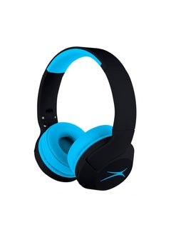Altec Lansing Kid Safe Noise Cancelling Wireless Headphones 30 Hours Play Time, 85dB Volume Limit, Foldable Design, Powerful Sound, Active Noise Cancellation, Splash resistant IPX4, Blue  - Image 1