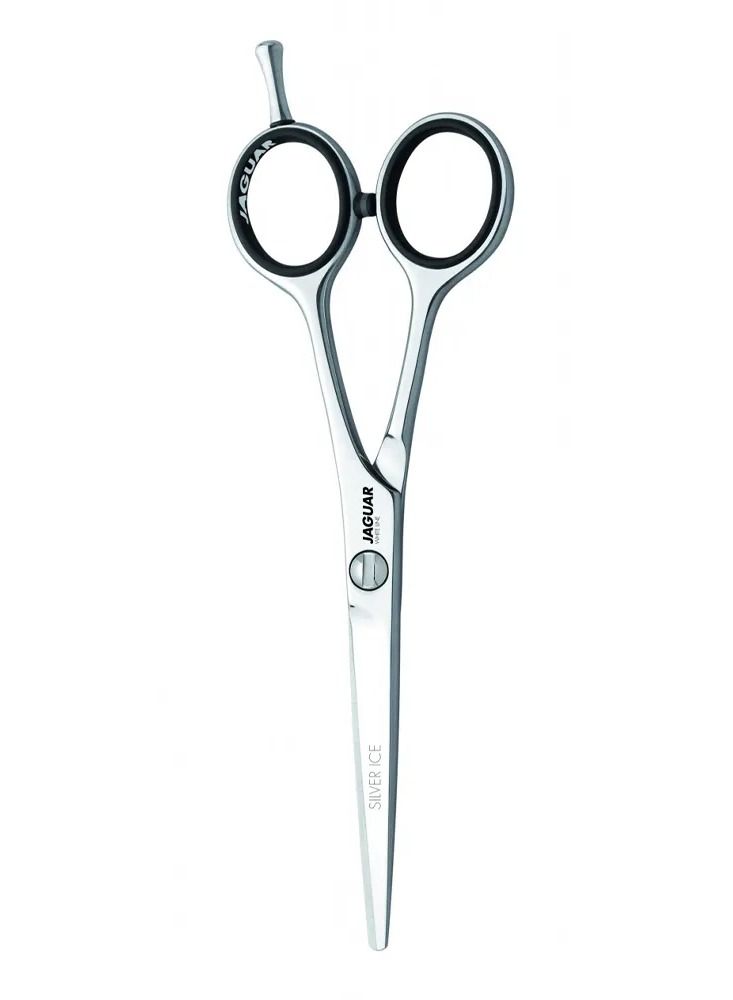 JAGUAR مقص شعر جاجوار وايت لاين سيلفر آيس | 6.5 بوصة