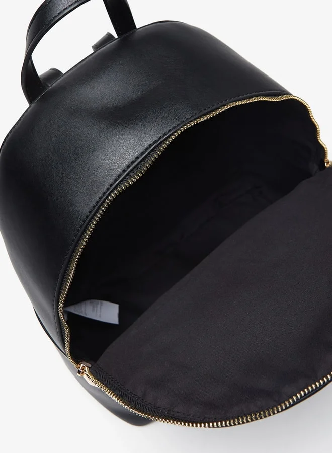 Flora Bella Embellished Backpack with Adjustable Straps and Zip Closure