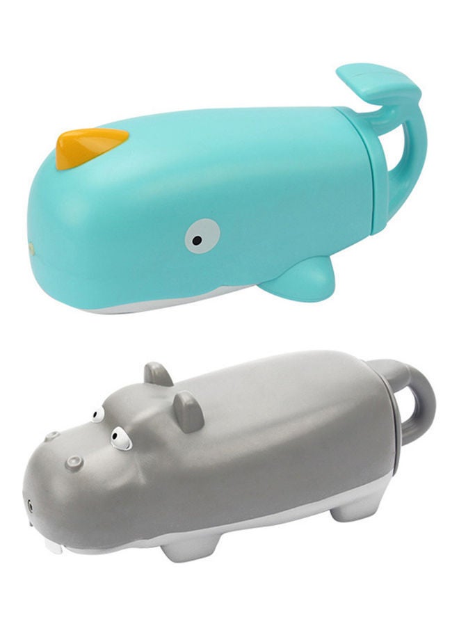 NIBEMINENT Whale Hippo Water Spray Pistol Kids Toy - Image 2