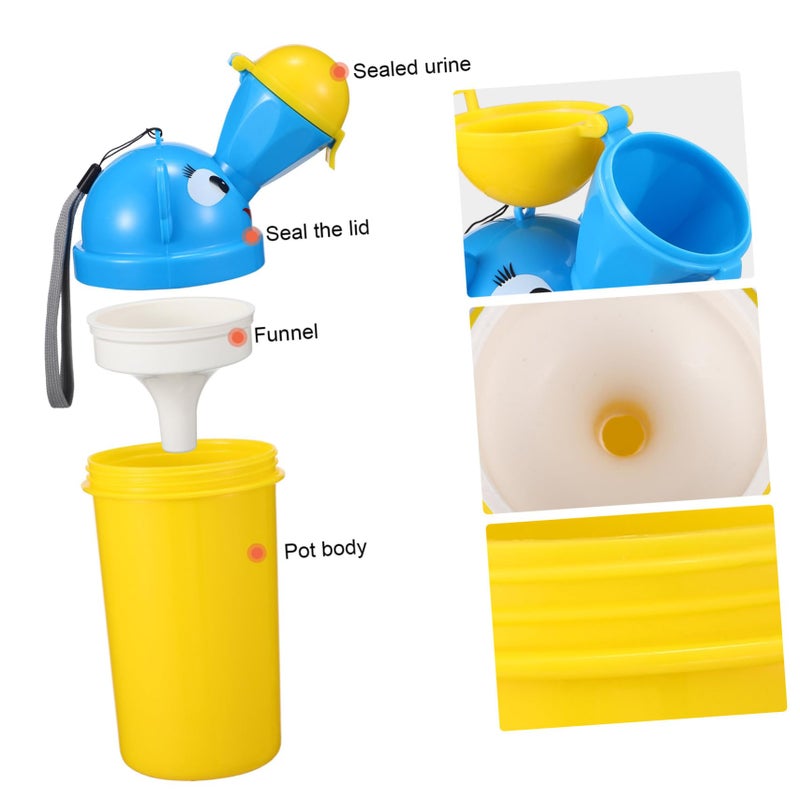 Portable Travel Urinal For Kids With Strong Seal And Cleaning Brush For Camping Car Trips - Image 5