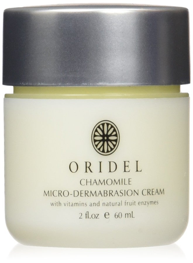 Oridel® Chamomile Paraben Free Microdermabrasion Cream (Facial Skin Care Scrub with Vitamins & Fruit Enzymes