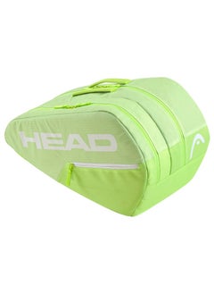 HEAD Base Padel Bag - Sand Green, Modern Design With Backpack Construction 