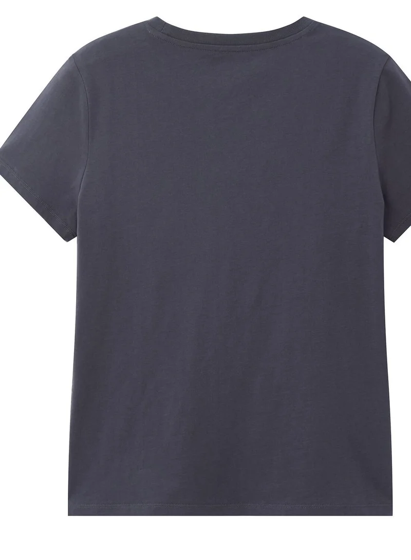 GIORDANO Women’s Comfort Fit Printed Crew Neck Cotton Jersey Tee