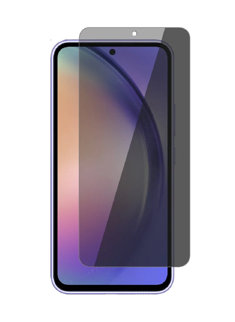 we3 Tempered Glass Screen Protector Anti-Spy Privacy Designed For Samsung Galaxy A54 Full Screen Coverage And Bubble Free  - Image 1