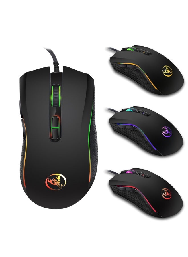 EBMINI New Frontier Esports Gaming Mechanical Silent Wired Mouse - Image 3
