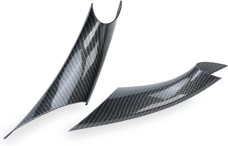 GEATaaT Gelunxin Door Pull Handle Cover for BMW 320,328,330,335,M3 2012-2018 & BMW 428, 435,M4 2014-2017 (Left Rear+Right Rear, Carbon Fiber) - Image 3