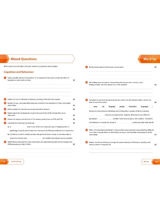 AQA GCSE 9-1 Psychology Complete Revision and Practice: Ideal for the 2025 and 2026 exams - Image 5
