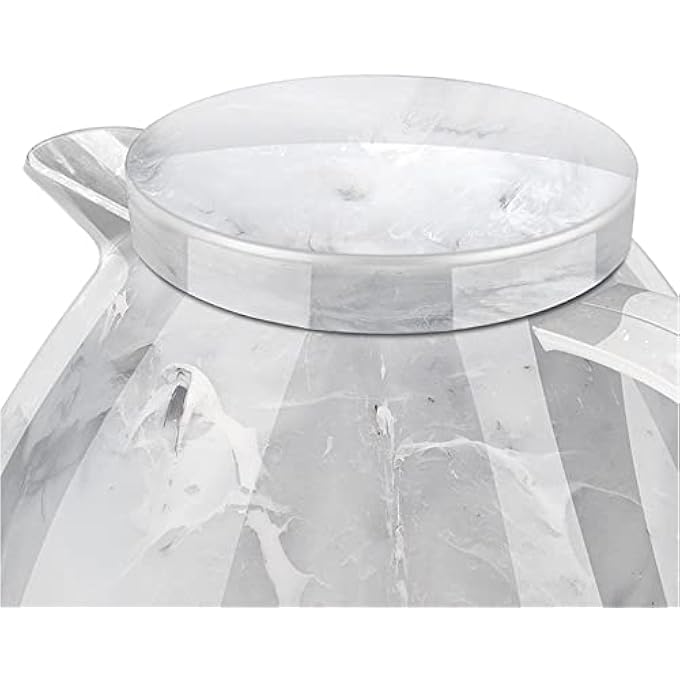 Invicta Viena Coffee Pot 04L Marble White Carrara - Image 2