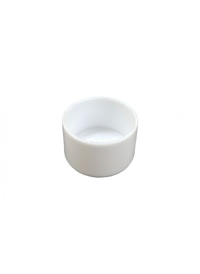 Shepherd Hardware Shepherd Hardware 9744 Leg Tips 1-1/8-Inch Plastic Leg Chair Caps, 4-Pack, White  - Image 1