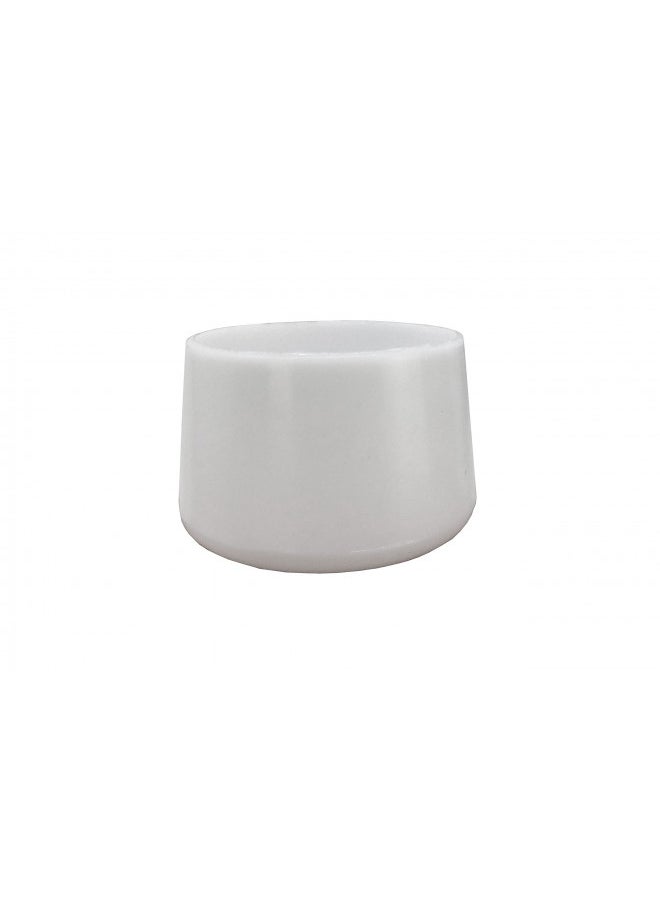 Shepherd Hardware Shepherd Hardware 9744 Leg Tips 1-1/8-Inch Plastic Leg Chair Caps, 4-Pack, White  - Image 2