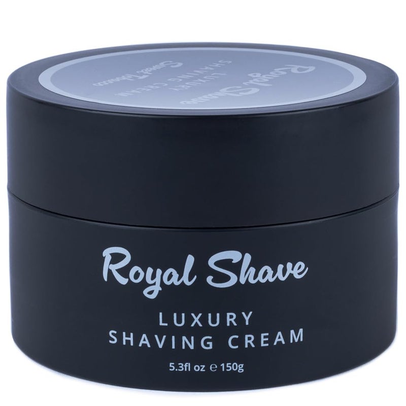 Luxury Shaving Cream for Men by Royal Shave Premium  Rich Soothing Lathering Cream for Close  Comfortable Shave Made in UK Bergamot