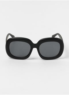 Haute Sauce The Airport Oversized Sunglasses - Onyx Black  - Image 4