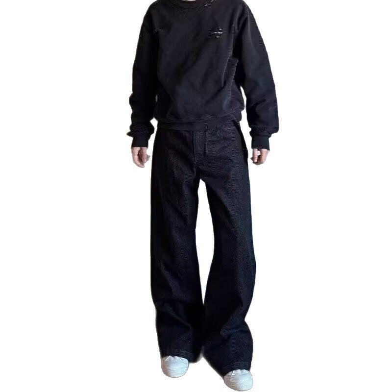 Unisex Casual Daily Denim Jeans - Image 5