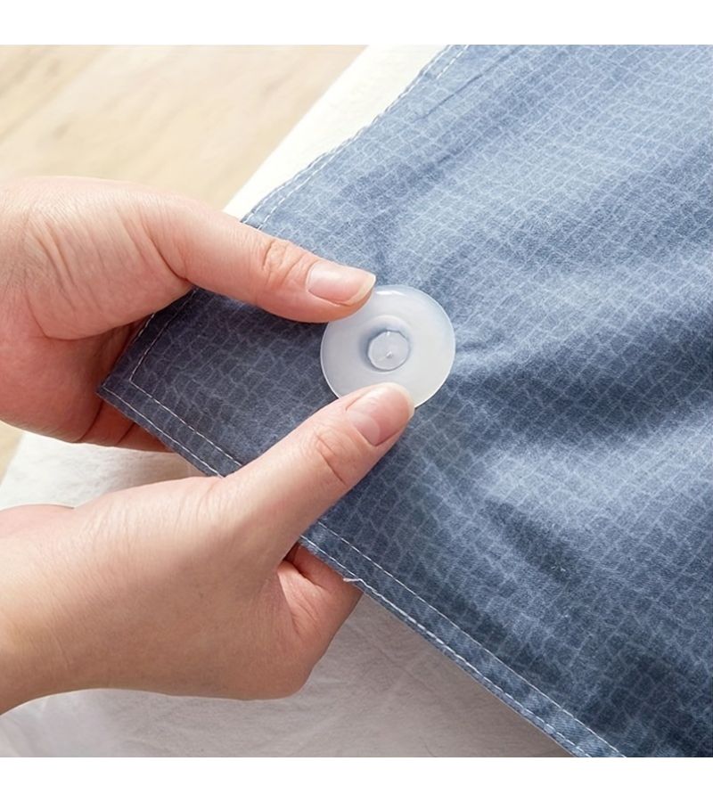 12 Pairs Quilt Corner Fasteners Safe Invisible Bed Sheet Fixers - Image 4