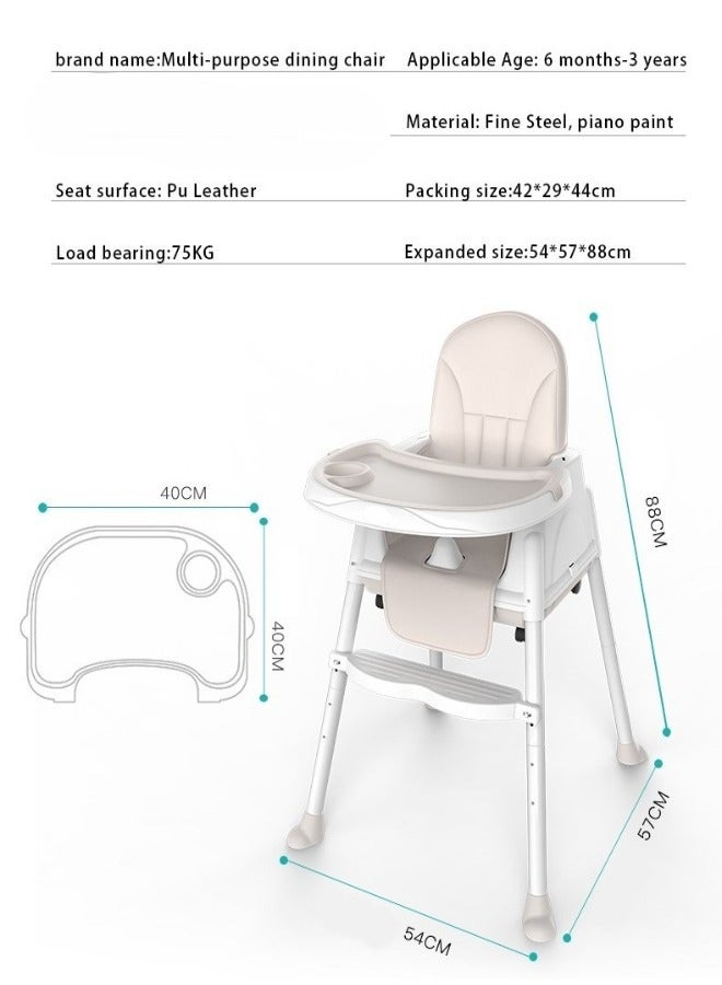 بيلانينا الكرسي العالي القابل للتحويل متعدد الاستخدامات قابل للتعديل وعملي - Image 4