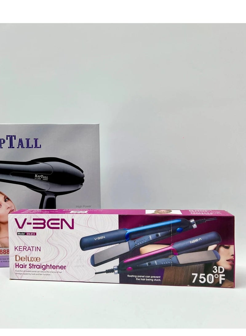 V-Ben Hair Straightener for High Quality Styling V-BEN - Image 2