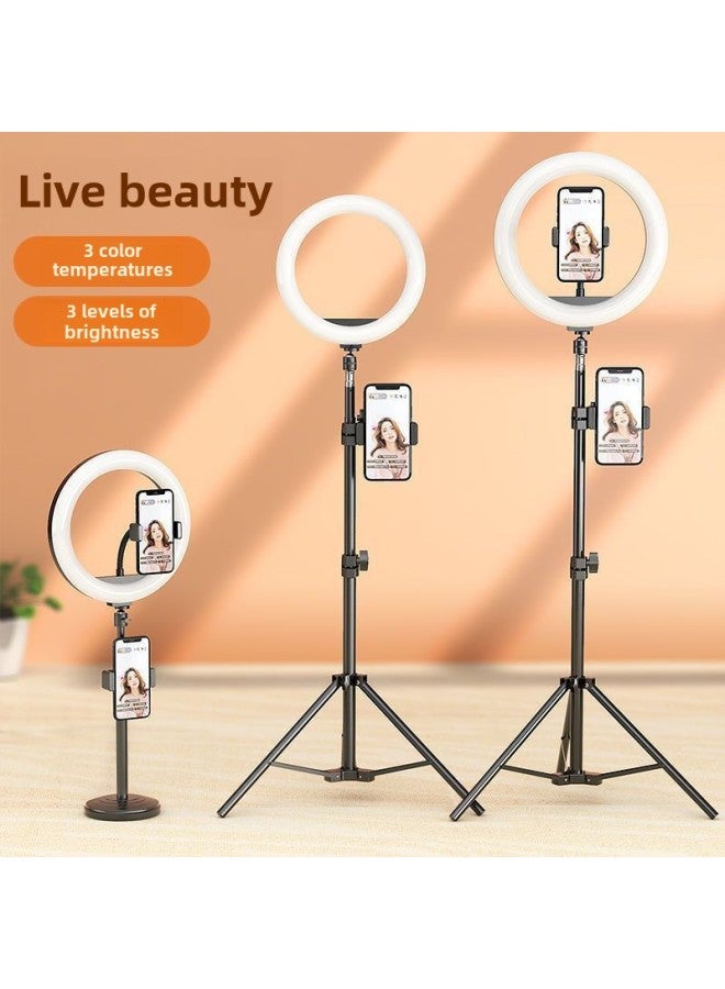 Ring Light Fill Light Live Sale Shooting Special Photography Light Live Professional Fill Light Live Light Direct-Specifications:2.1m Floor Tripod  - Image 2