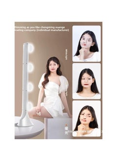 General Anchor Double Row Light Supplementing Light Face Beauty Light Soft Light Desktop Studio LED Portable Free Shipping-Specifications:【pure White】 Single Row Integrated 4 Lights (three-color Stepless Di  - Image 2