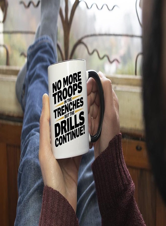 Casitika Vasectomy Gifts for Men - Funny Vasectomy Gift 11 oz Ceramic Mug | No More Kids Mug for Dad Surgery Recovery | Gag Coffee Cup for Get Well Soon Men. (Troops) - Image 4