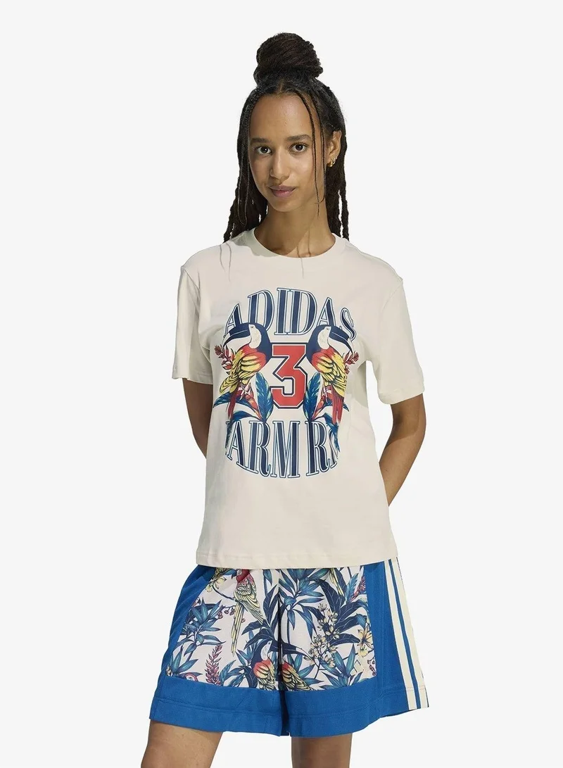 Adidas ADIDAS x FARM RIO GRAPHIC T-SHIRT