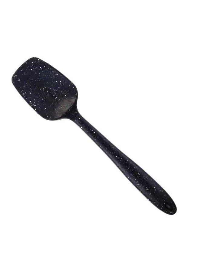 Generic Silicone spatula spoon Black granite Turner  - Image 1