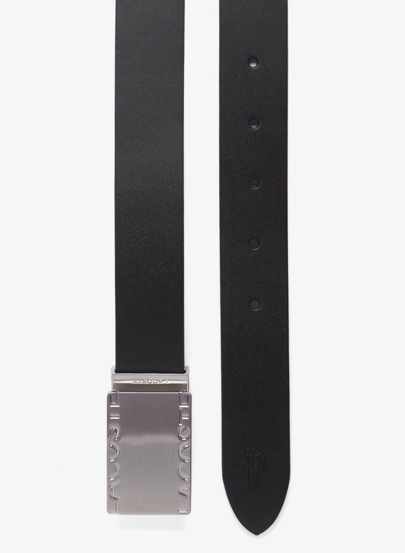 LACOSTE Smooth Leather Belt and 2 Buckle Gift Set - Image 5