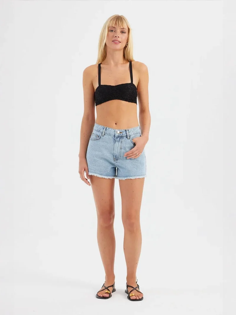 HICCUP Sweetheart Neck Lace Strappy Bra