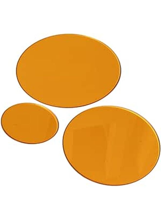 3Pcs Clear Acrylic Boards For Jewelry Cosmetics Photography Studio Props - Image 1