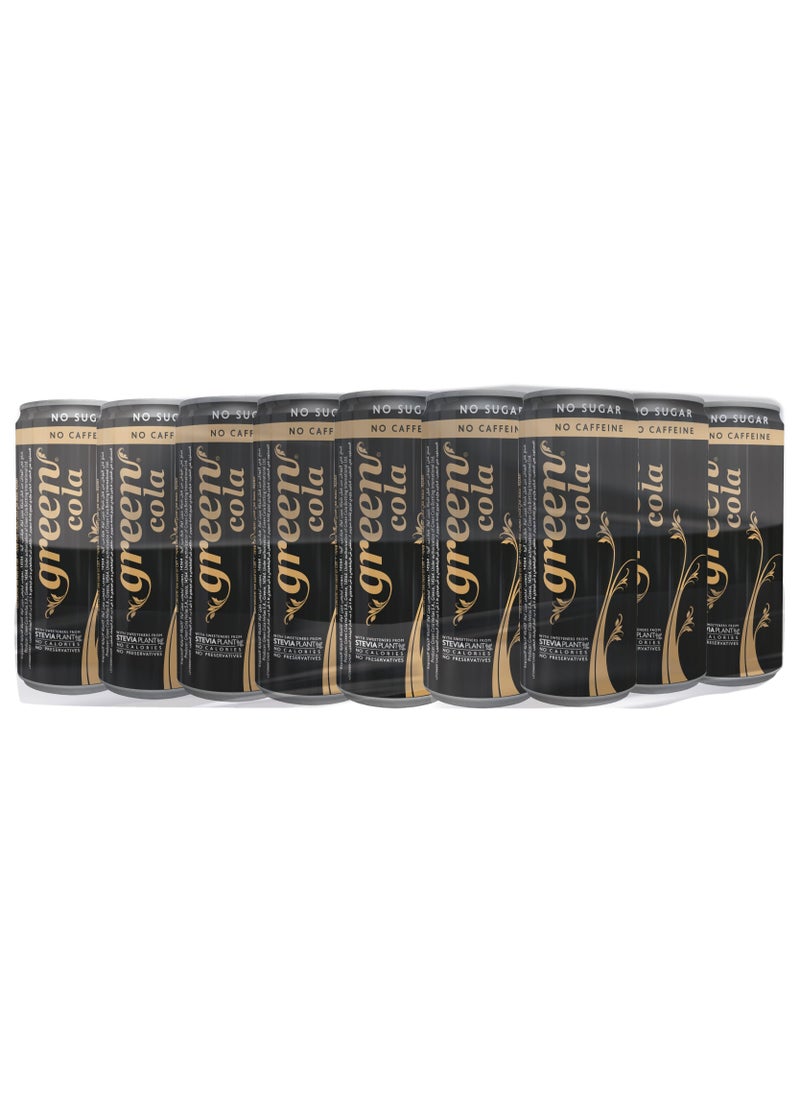 Green Cola - Green Cola No Caffeine 330ML Pack of 24 - Image 1