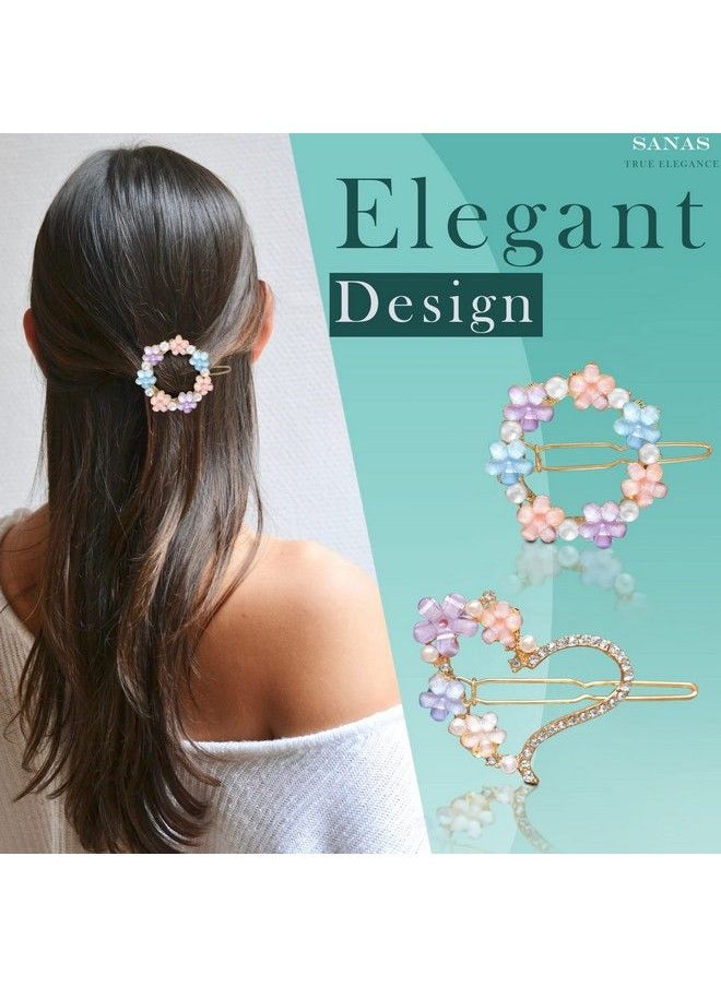 Girls Hair Accessories 4Pcs Fancy Hair Pins Fashion Pins Rhinestone Hair Clip Metal Hair Pin Decorative Hair Clips Hair Pins Fancy Geometric Shape Cute Hair Pins 4Pcs - pzsku/Z7B40518DBD199E4AF25EZ/45/_/1682336006/78d02fee-c75f-4cd4-90cf-941b426fc0b1