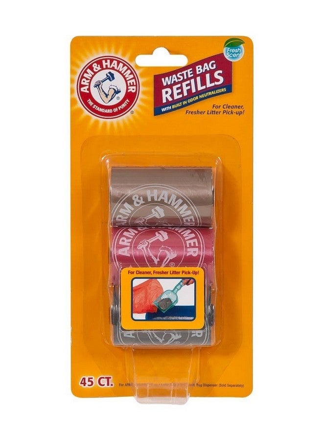Petmate ARM & HAMMER LITTER SCOOP WASTE BAG 3CT REFILLS - Image 1