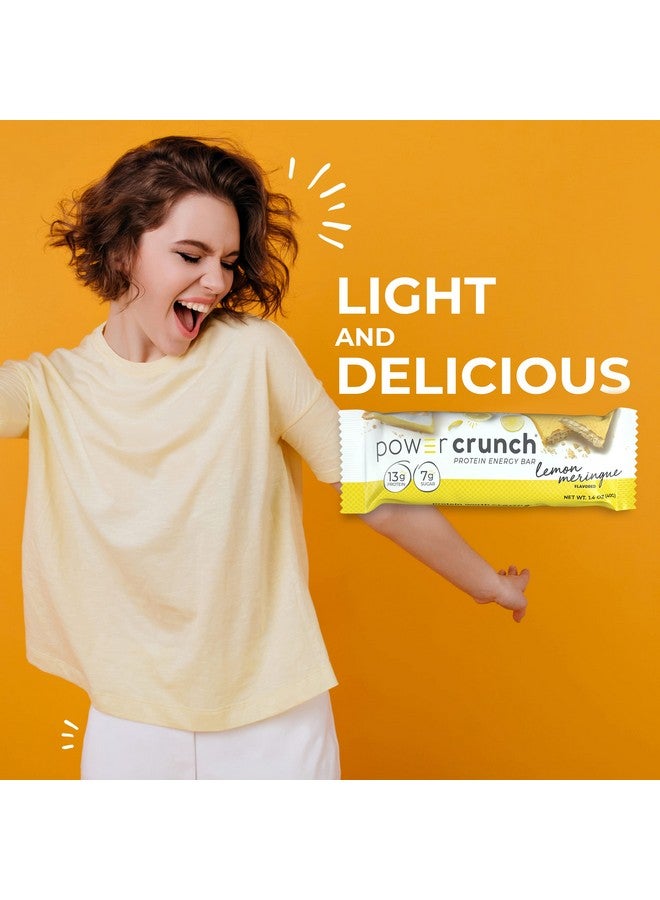 power crunch Protein Wafer Bars High Protein Snacks With Delicious Taste Lemon Meringue 1.4 Ounce (12 Count) - Image 4