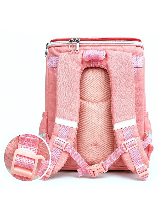 Cocobee Cute Printed Backpack Pink - 14.9 Inches - Image 2