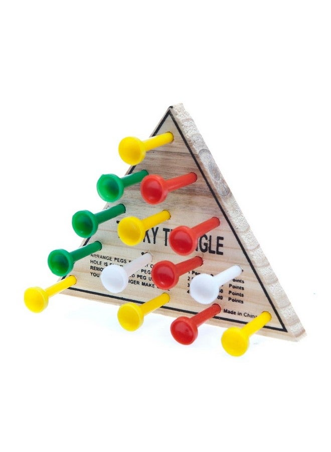 Rhode Island Novelty 4.5" Wooden Triangle Game