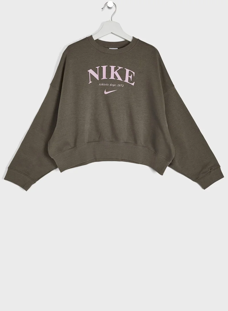 Nike Youth Nsw Trend Fleece Sweatshirt