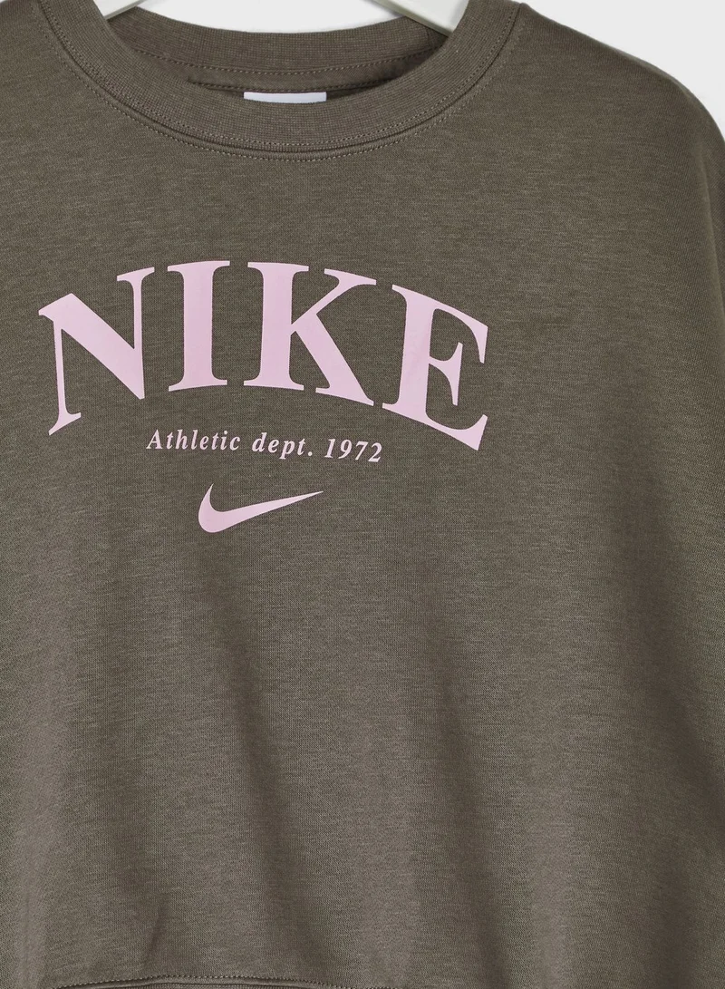 Nike Youth Nsw Trend Fleece Sweatshirt