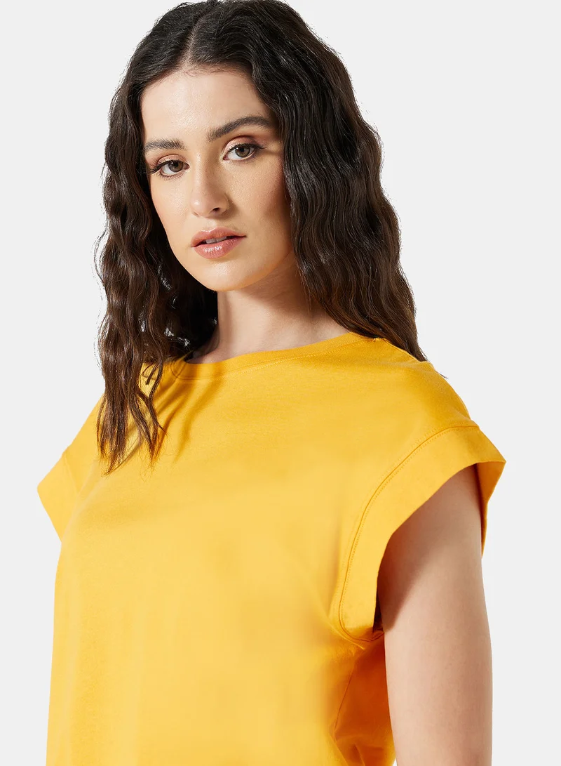 مانجو Essential Cotton T-Shirt
