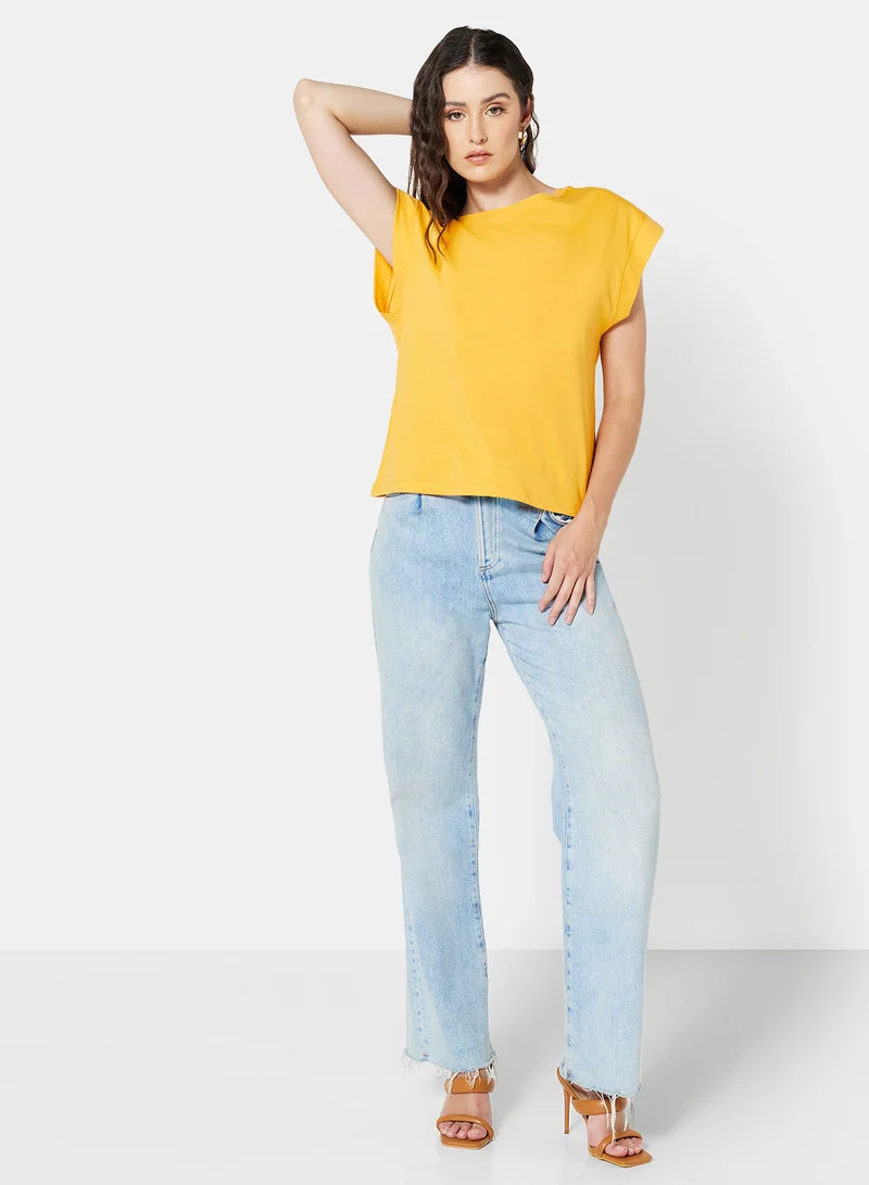 مانجو Essential Cotton T-Shirt