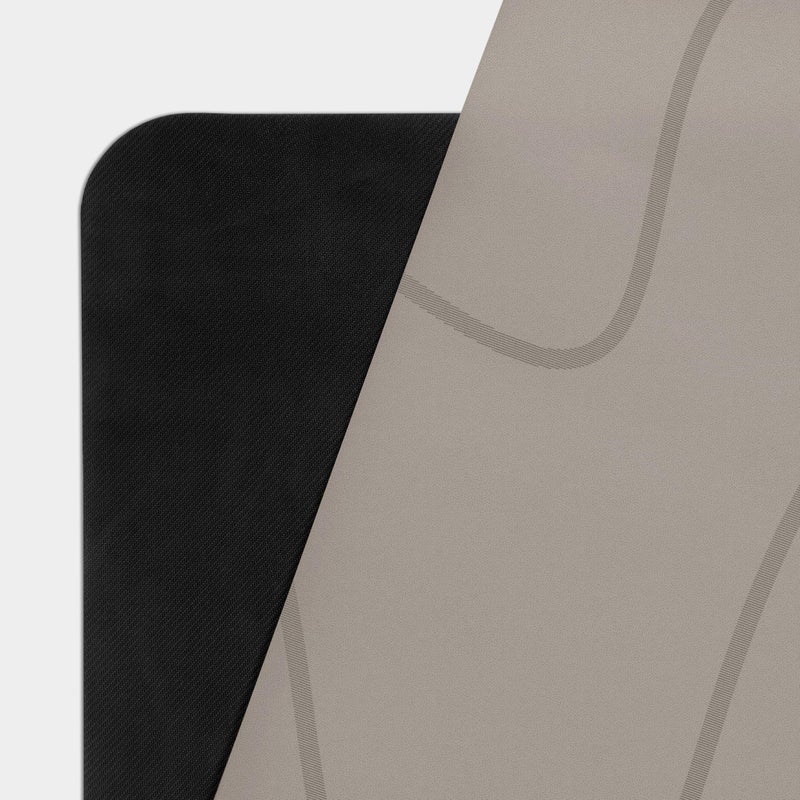 WeGym Yoga Mat, 4mm Cushioned Exercise Mat for Yoga, Pilates, Home Workouts - Anti Slip Polyurethane Yoga Mat, Desert Tan - Image 3