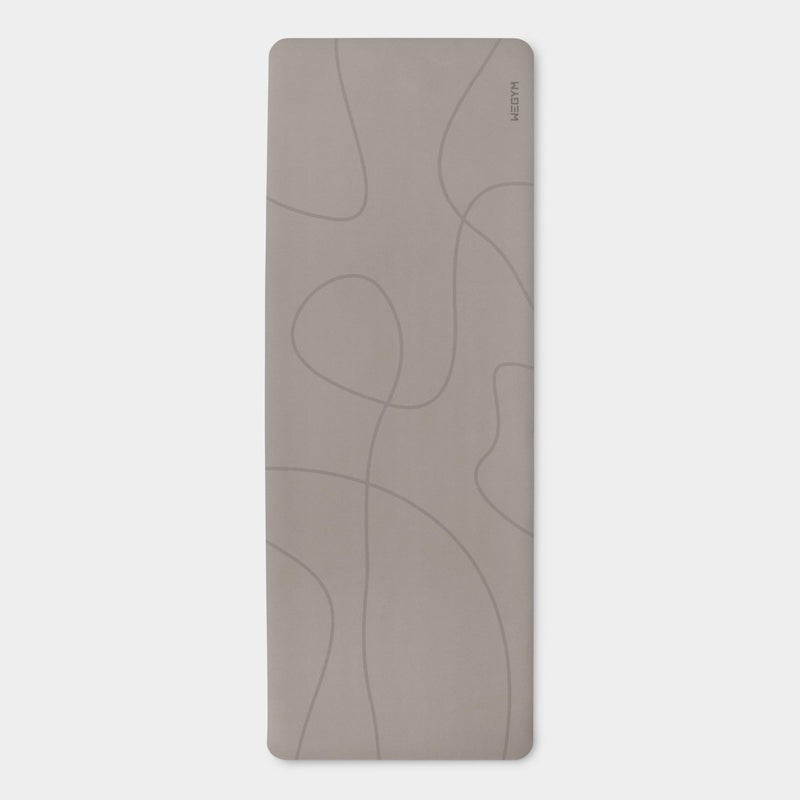 WeGym Yoga Mat, 4mm Cushioned Exercise Mat for Yoga, Pilates, Home Workouts - Anti Slip Polyurethane Yoga Mat, Desert Tan - Image 2