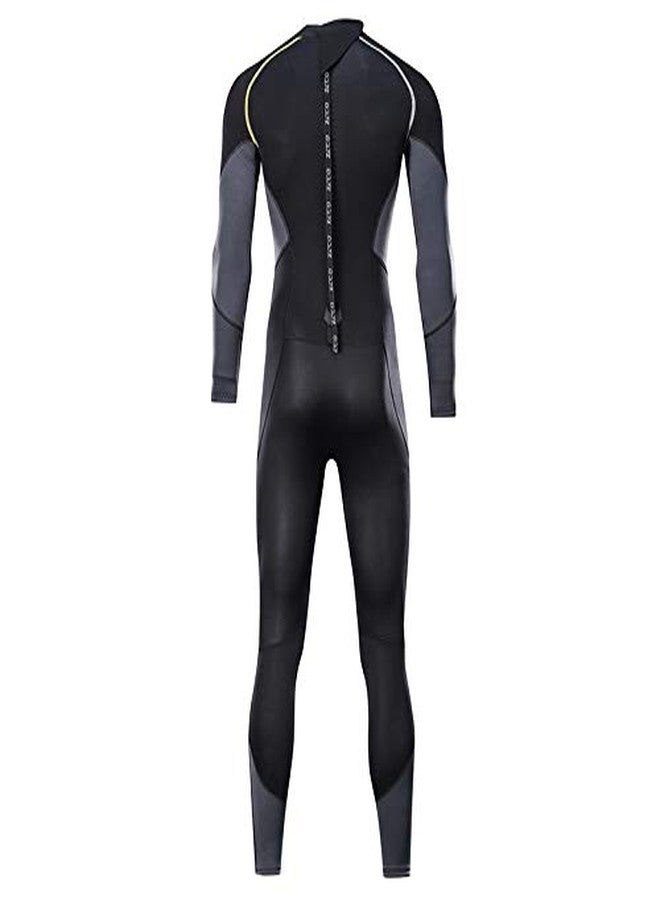 ZCCO Ultra Stretch 3mm Neoprene Wetsuit, Back Zip Full Body Diving Suit, one Piece for Men-Snorkeling, Scuba Diving Swimming, Surfing - Image 3